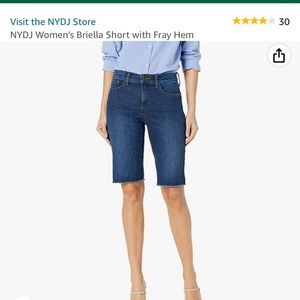 Nydj Bermuda shorts new without tags